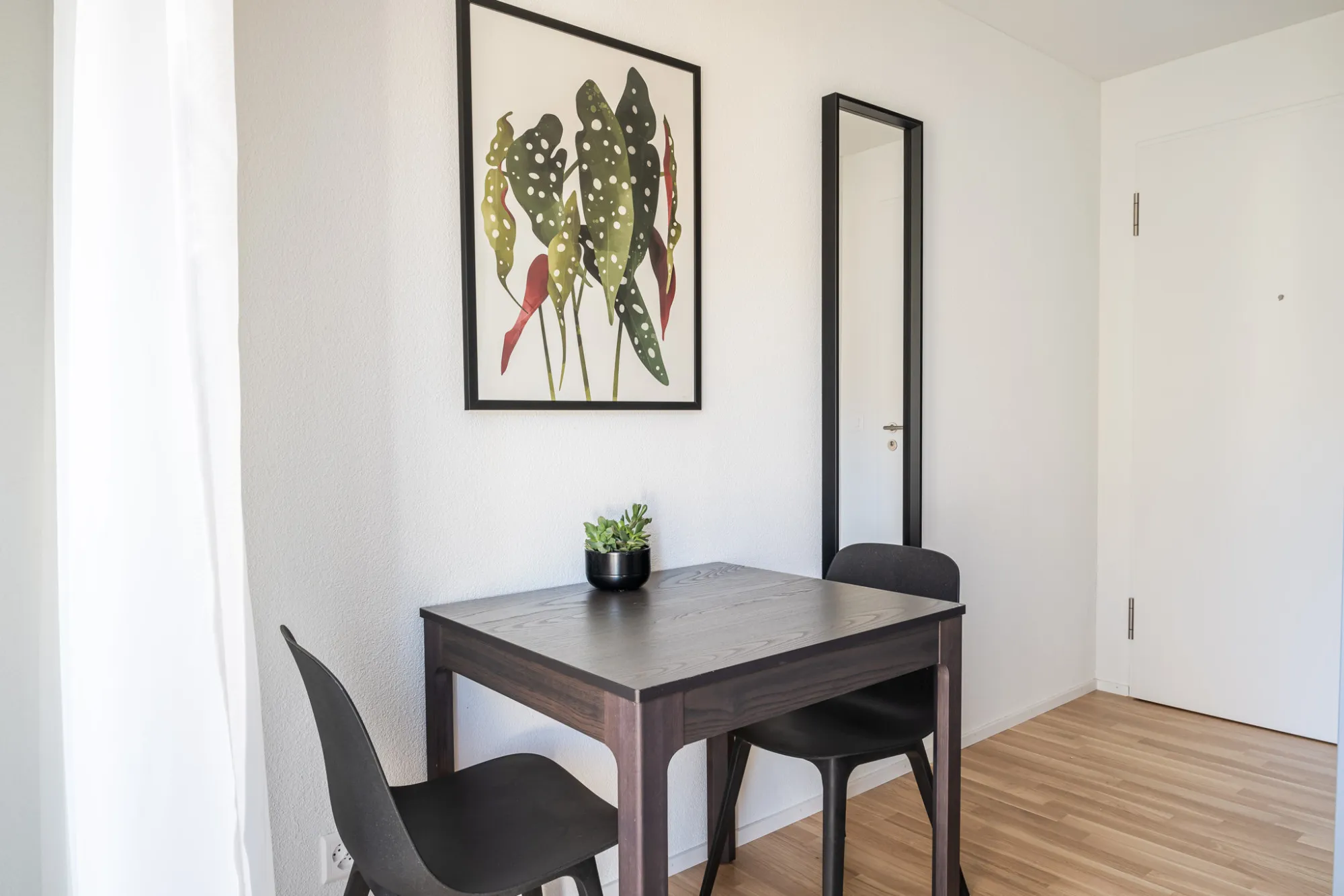 Refined Basel Studio For Remote Work, Efficient 25m2 Flat - Corporate Housing in Basel, Switzerland
