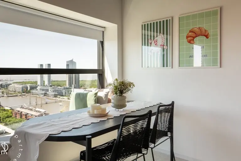 Sleek 1br Flat On Huergo, Buenos Aires - Airy Layout, Built For Remote Work