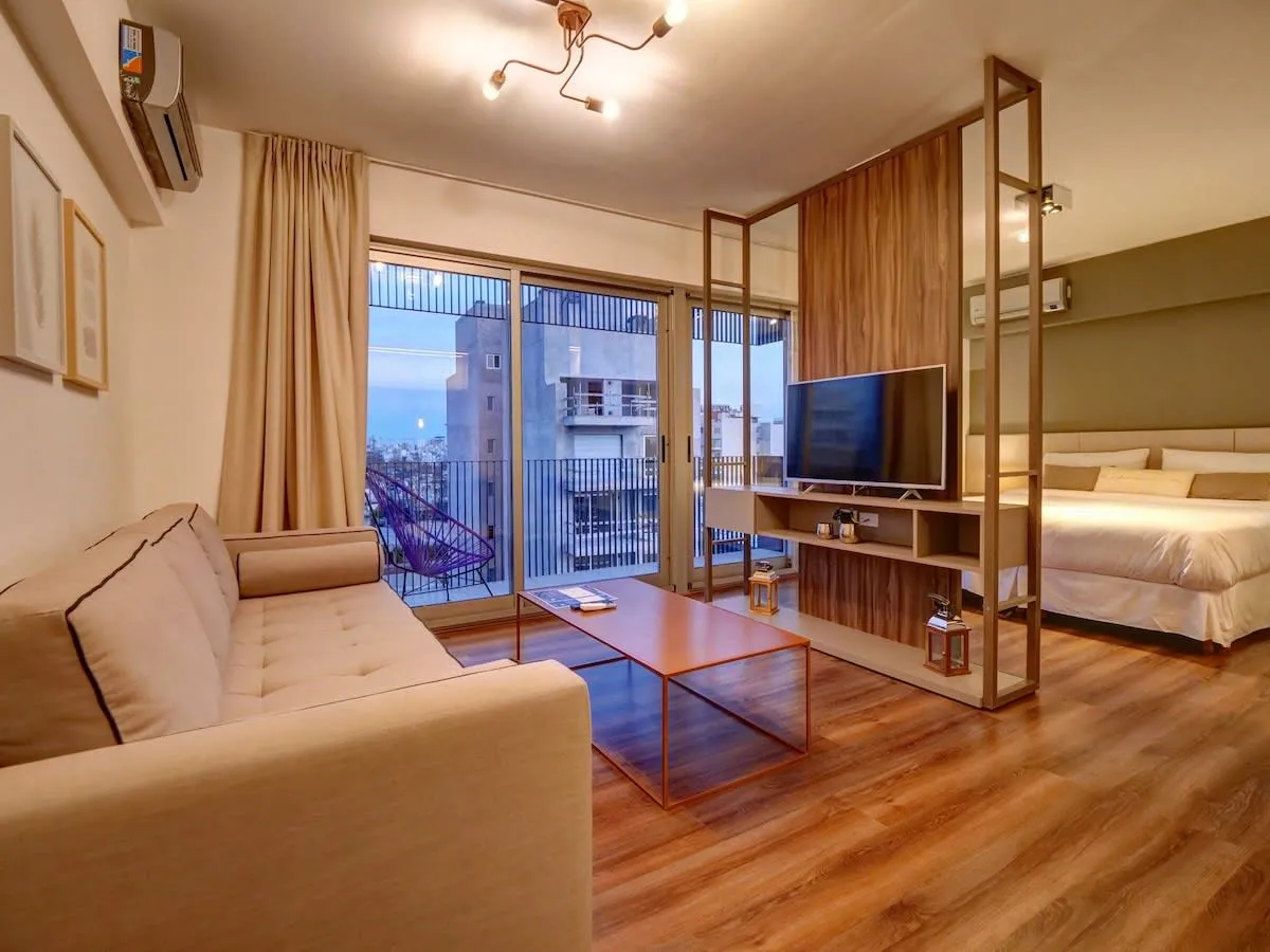 Luxurious Buenos Aires Studio With Dedicated Home Office In Palermo Hollywood