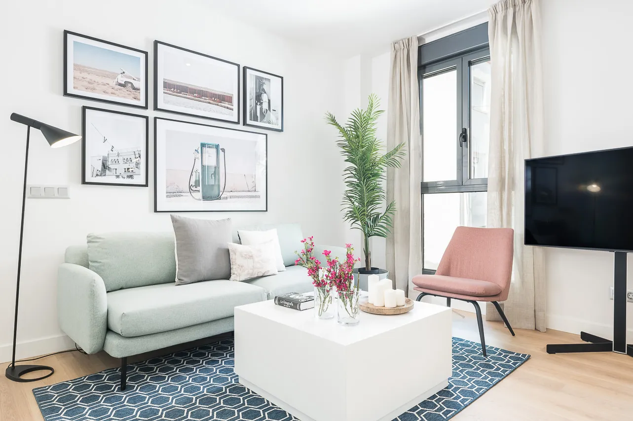 Contemporary Spacious 2-br Flat In Madrid -- Dedicated Home Office & Fast Wi-fi #3