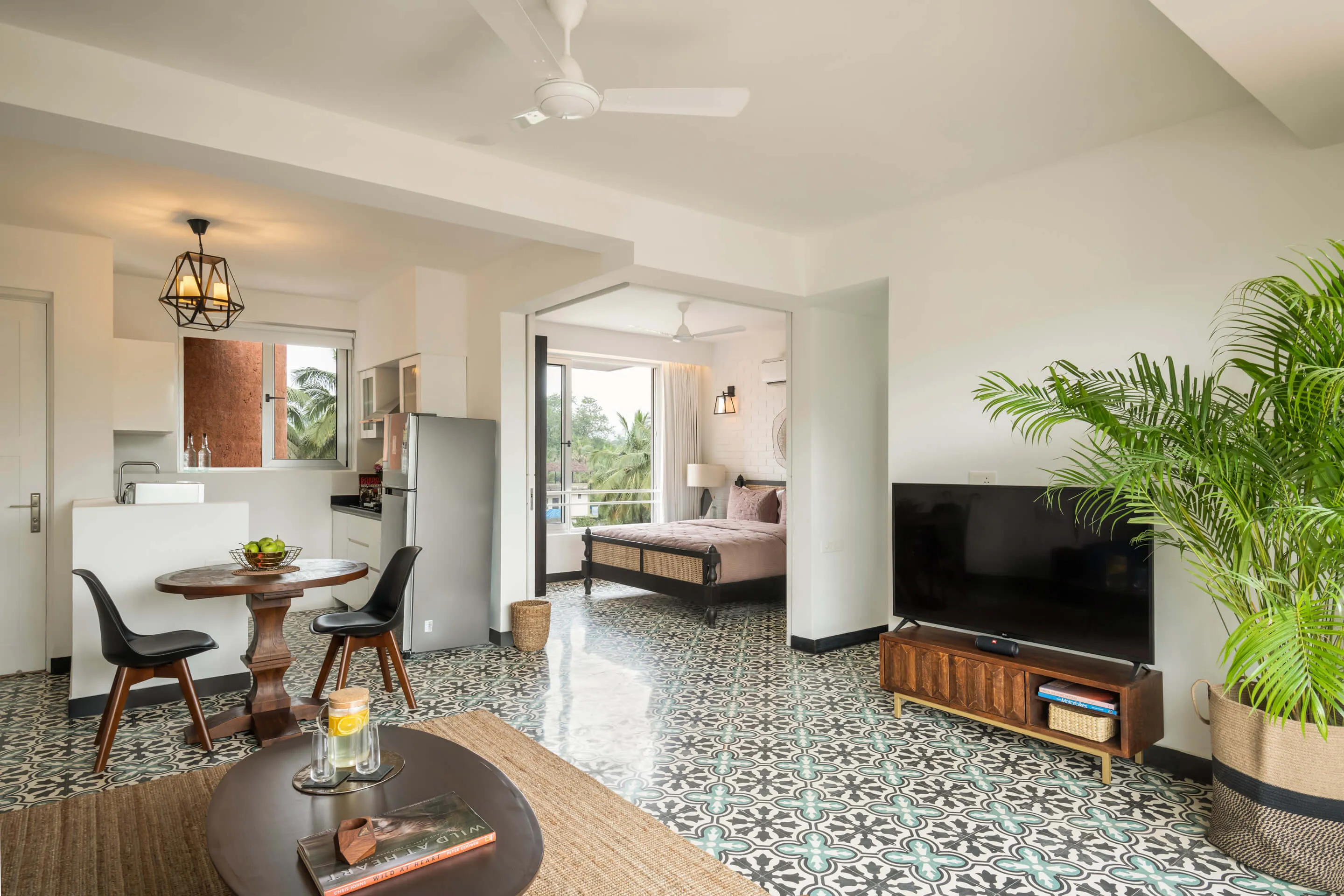 Cozy 1-bed Flat With Home Office Setup In Goa For Seamless Remote Work #5