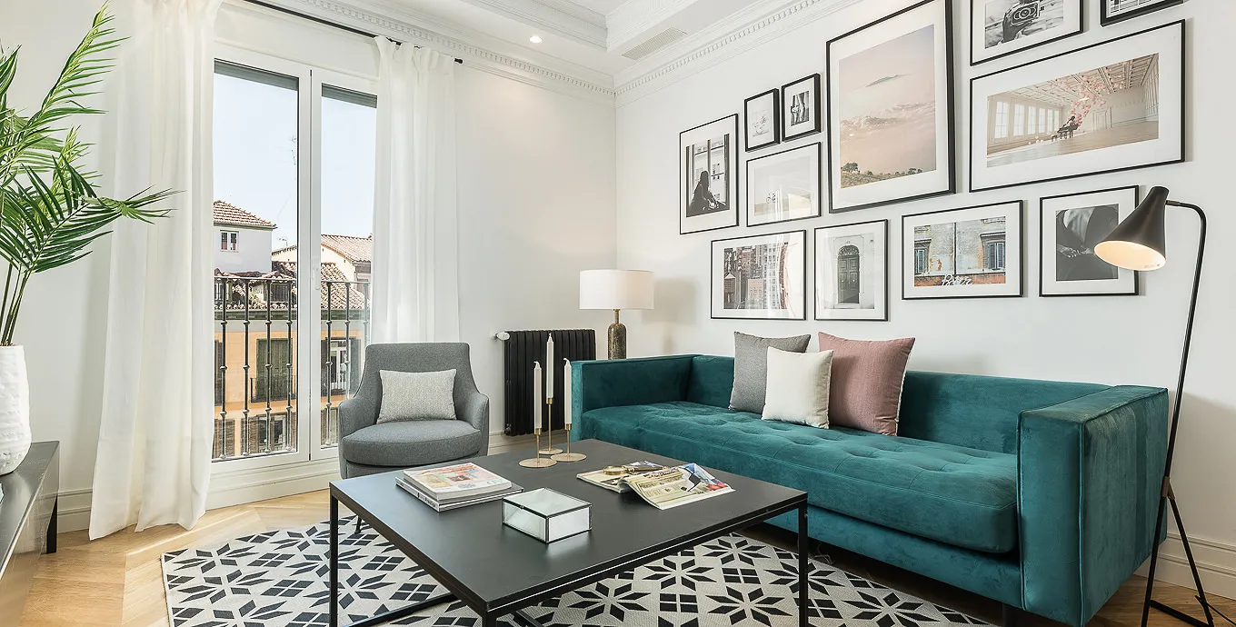 Luxury Madrid Flat With Dedicated Home Office In Atocha District For Remote Work