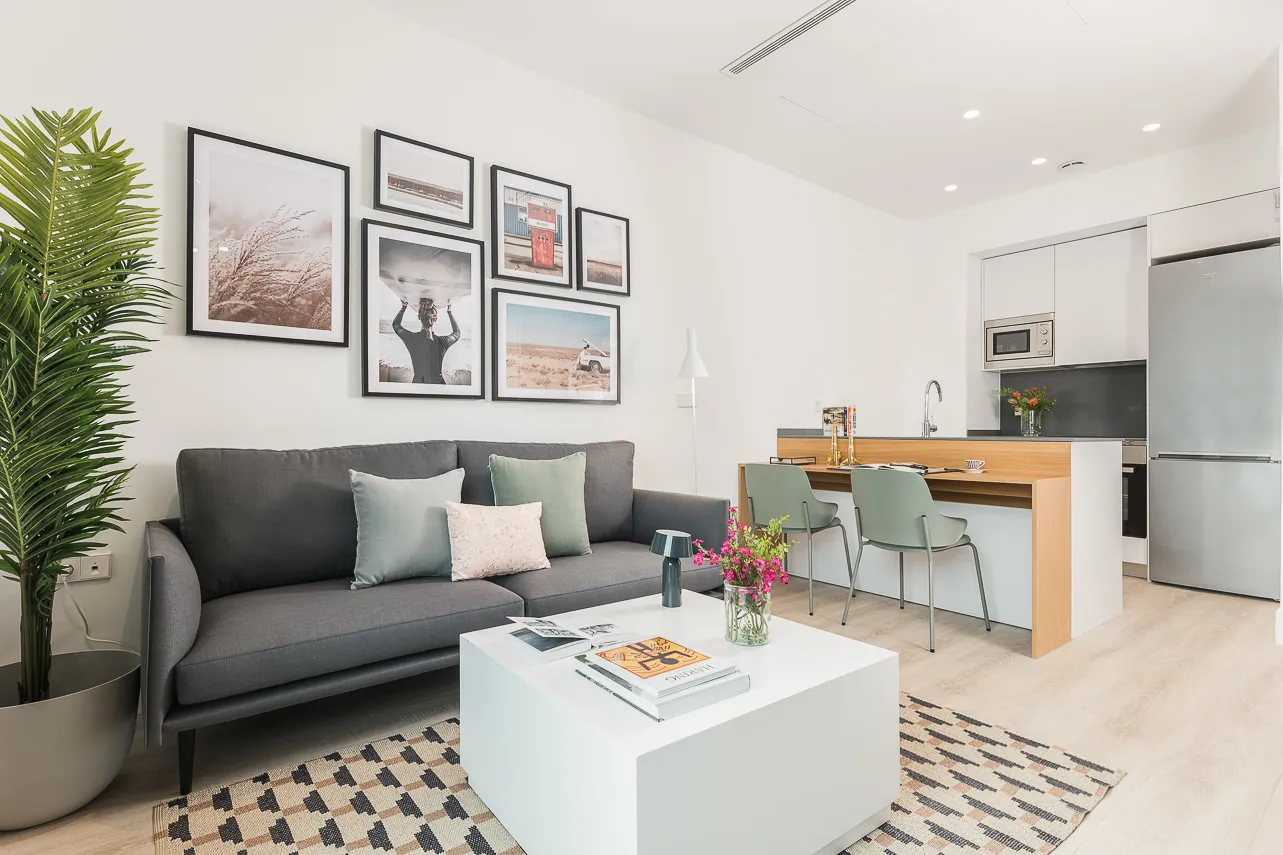 Premium Madrid 36m2 Flat With Bright Home Office For Productive Remote Work #5