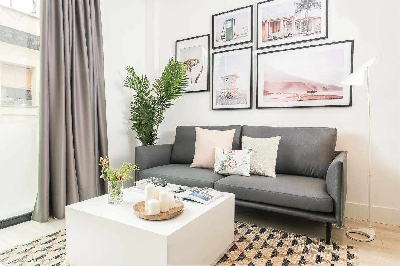 Trendy Madrid Flat With Cozy Workspace For Seamless Remote Work #5