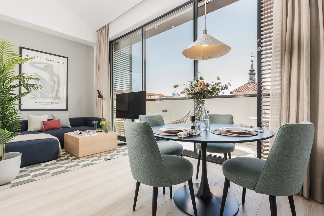Spacious Madrid Flat With Dedicated Home Office For Remote Work In 84m2 #4
