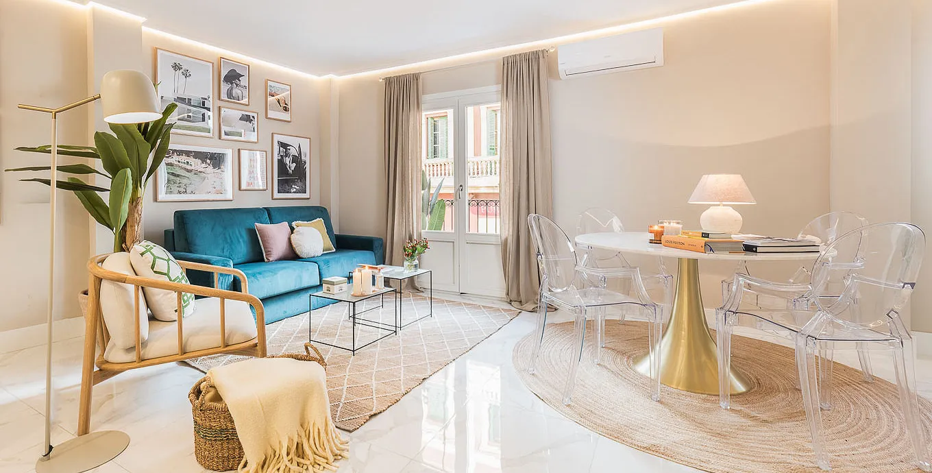 Elegant Ibiza Flat With Dedicated Home Office For Remote Work And Digital Nomads