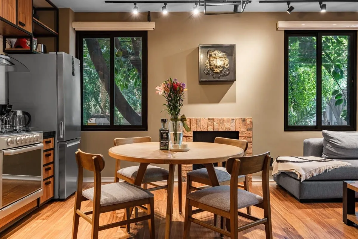 Chic 1-bedroom Executive Apartment With Home Office In Ciudad De Mexico's Condesa #3