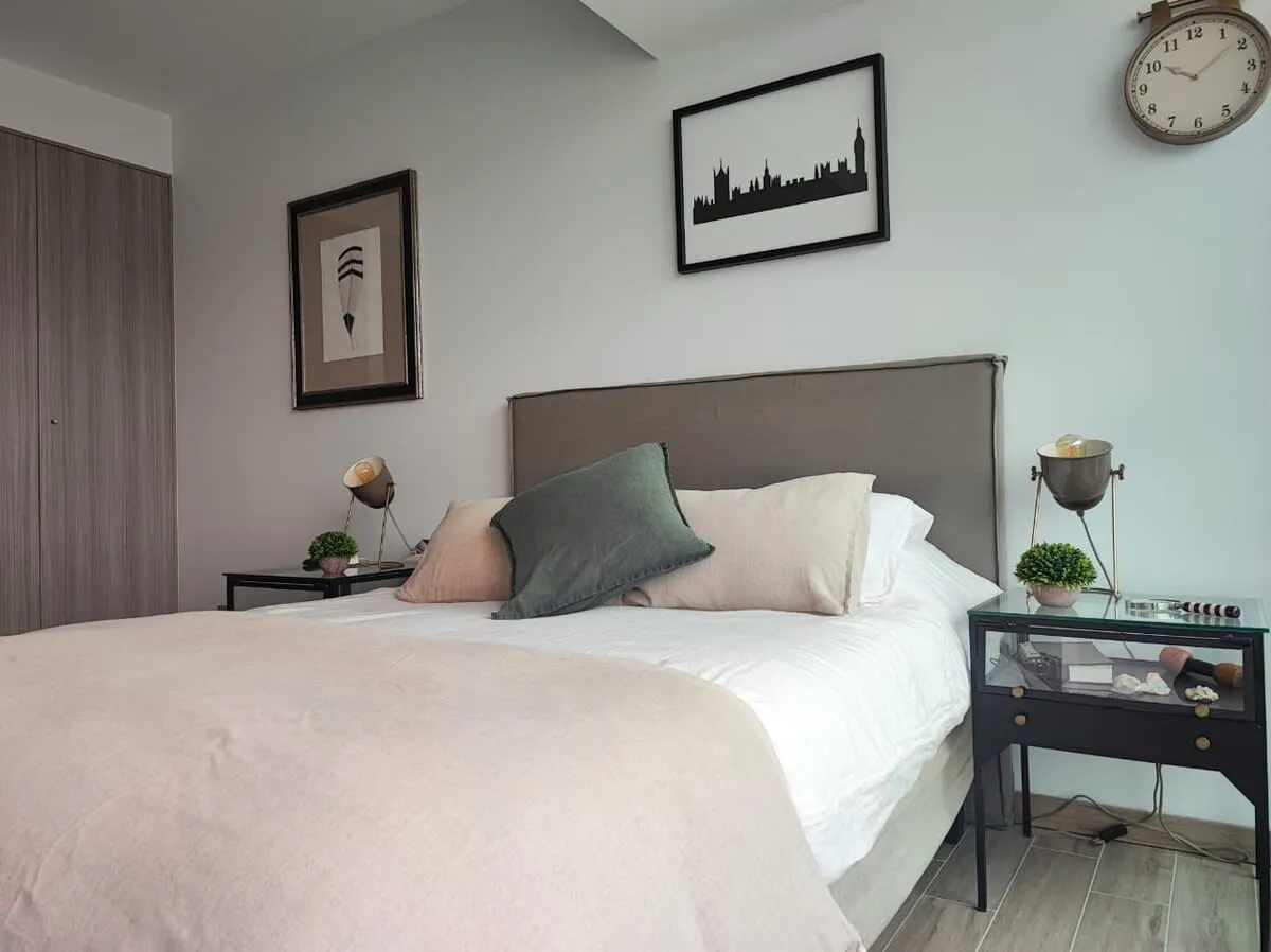Trendy 3m2 Flat With Stylish Home Office In Antofagasta's Balmaceda Area