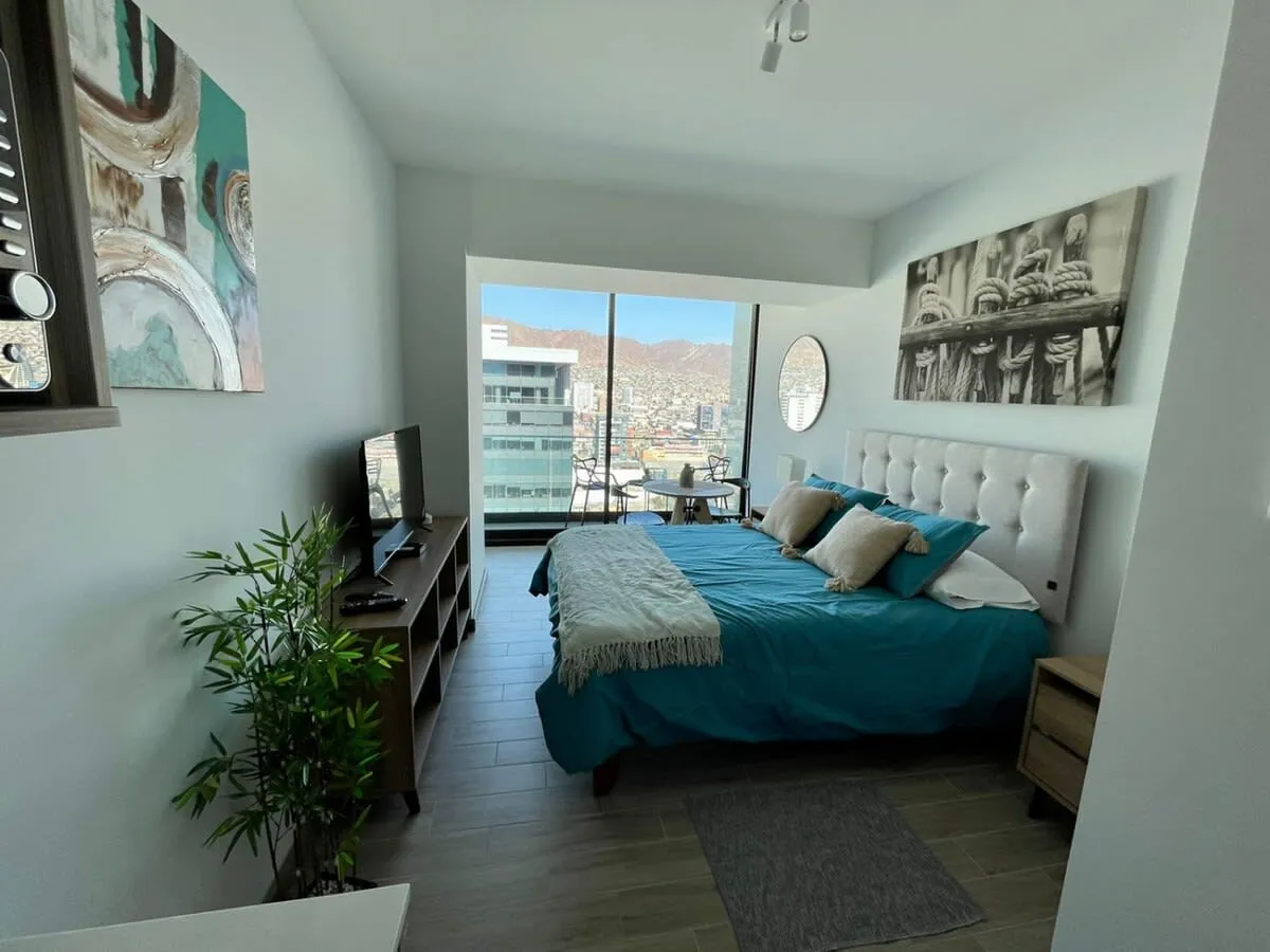 Airy 60m2 Flat With Dedicated Home Office In Antofagasta For Remote Work Flexibility