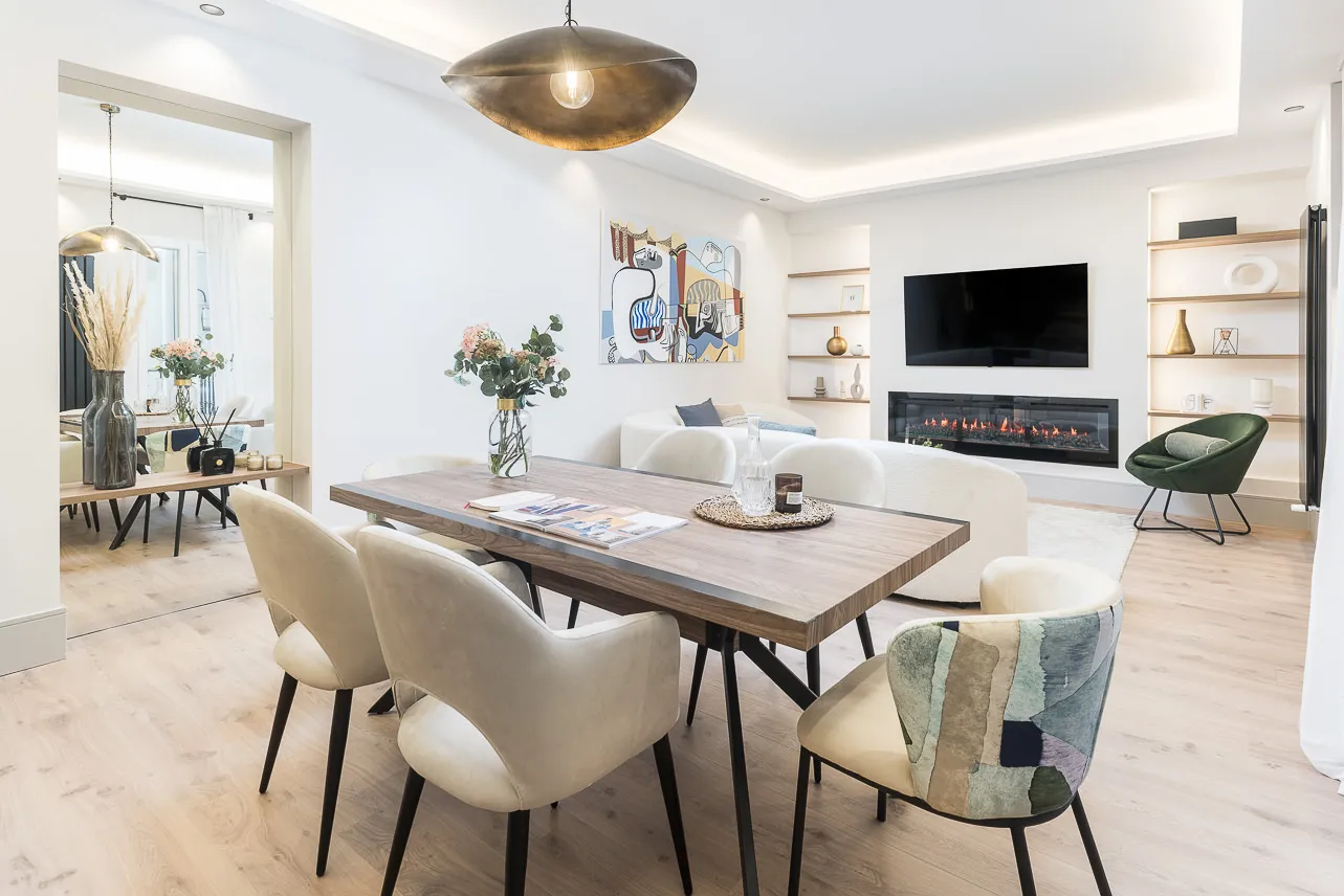 Expansive Madrid Designer Flat With Dedicated Home Office And City Views For Remote Work #5