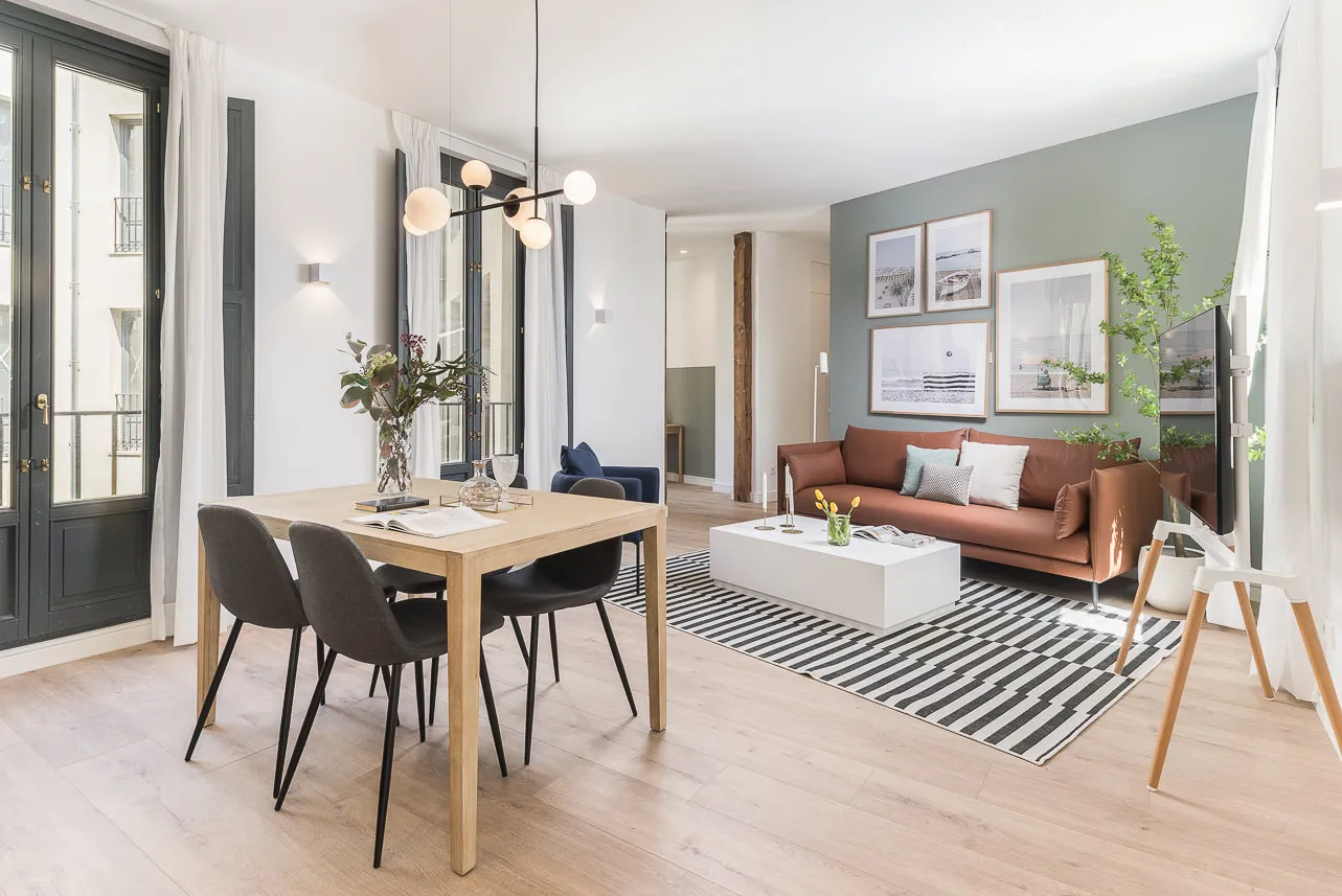 Sophisticated Madrid Flat With Dedicated Home Office For Remote Work And Digital Nomads #4