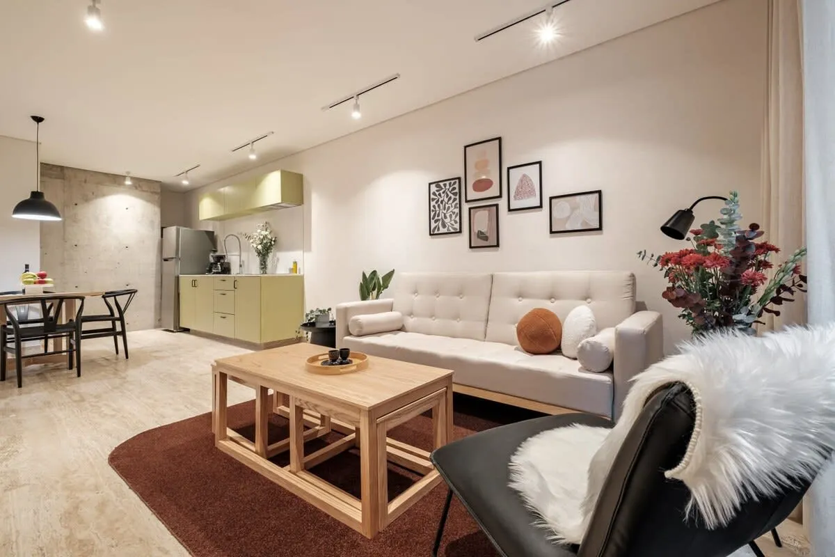 Trendy 1-bed Flat With Dedicated Home Office In Condesa, Mexico City