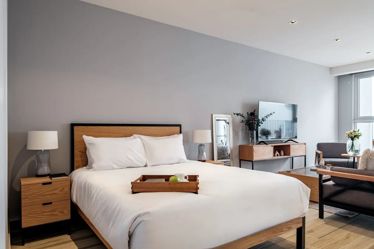 Upscale Cozy Studio With Dedicated Workspace In Midtown For Remote Work #4