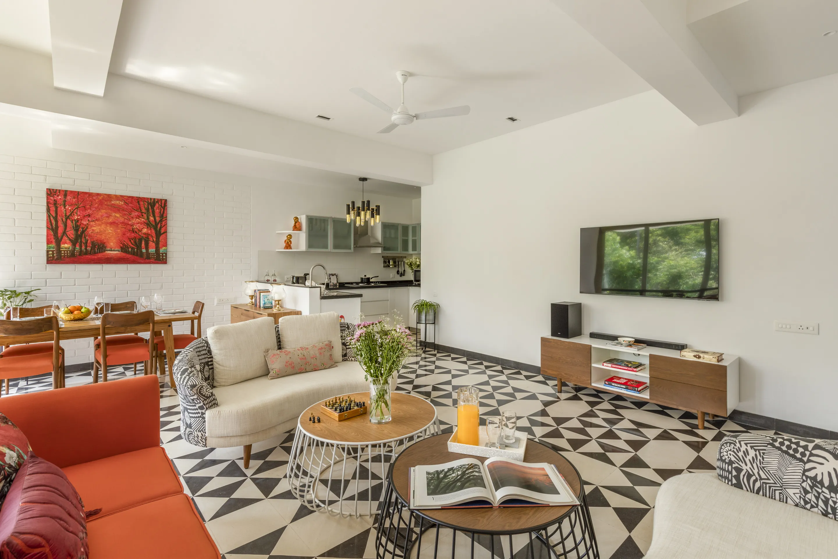 Cozy 2-bed Flat With Dedicated Home Office In Goa's Scenic Locale