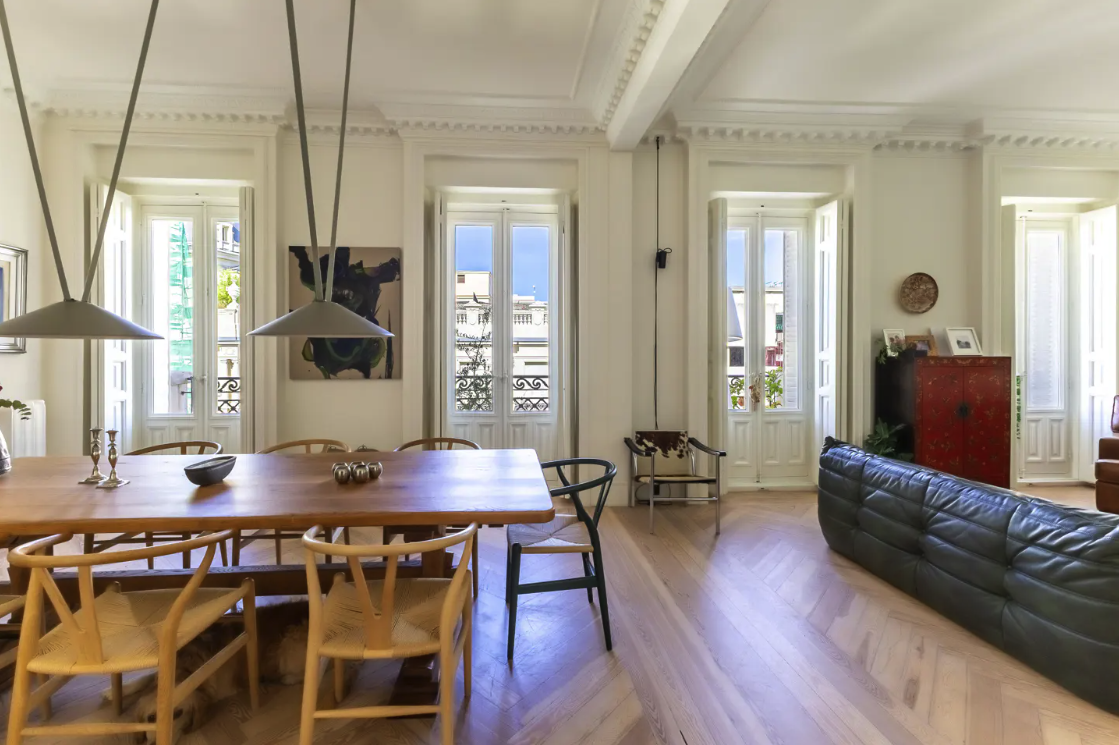 Work Remotely Above Madrid: Curated 3-br Sky Home, 240 Sqm With City Views #4