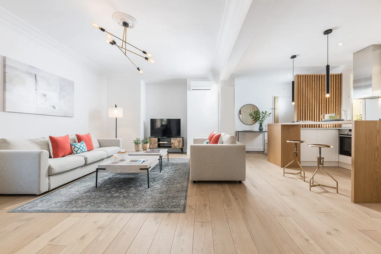 Expansive Madrid Flat With Dedicated Home Office And City Views For Remote Work #3