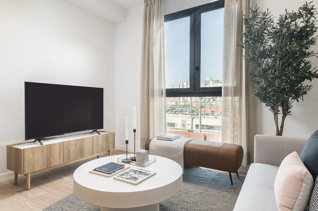 Modern 2-bed Flat With Dedicated Home Office In Valencia's Cultural District #4