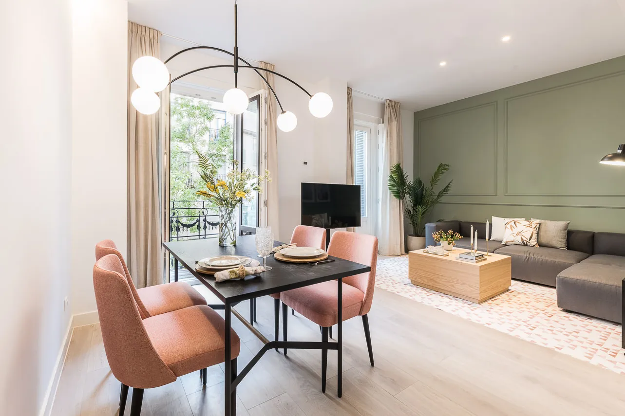 Madrid 2-bed Flat With Dedicated Home Office For Remote Work In Urban Setting #3