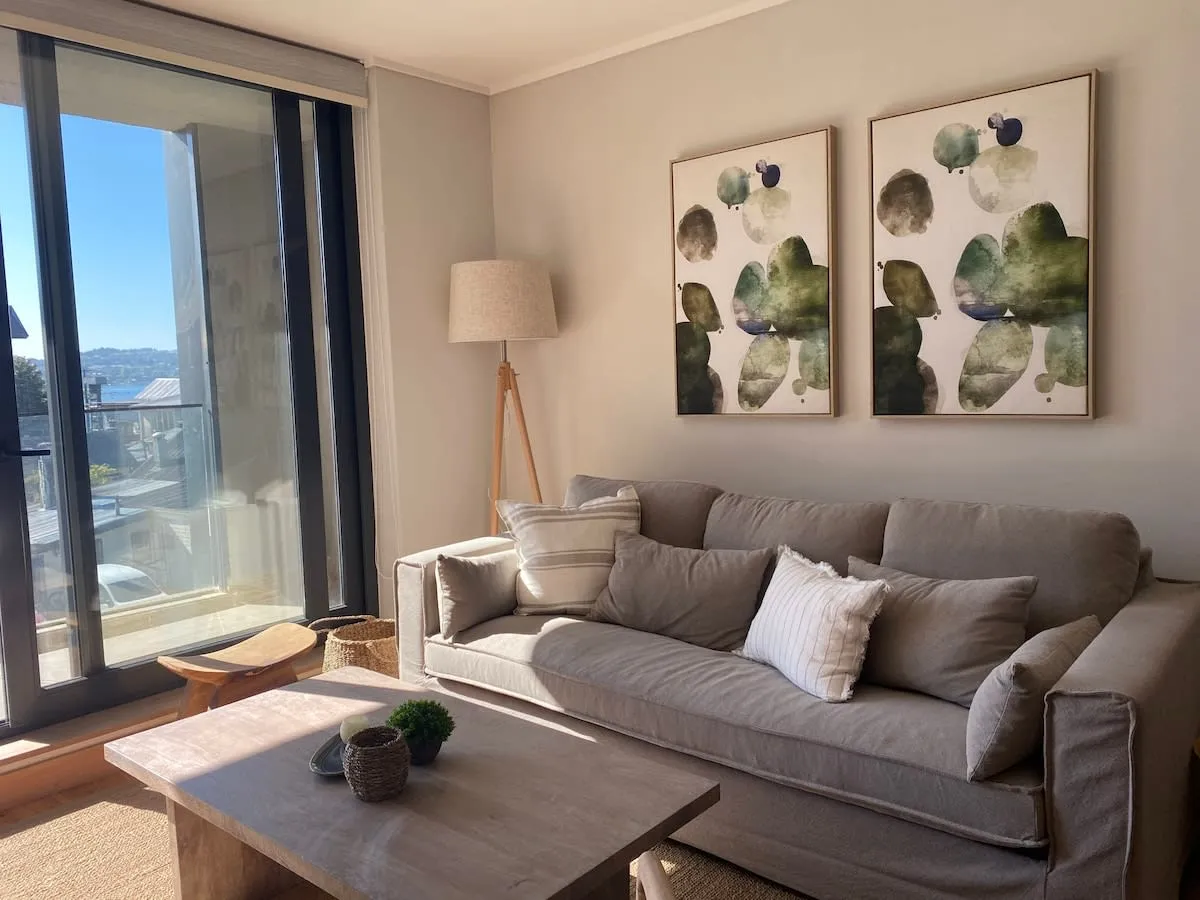 Elegant 35m2 Flat With Dedicated Home Office In Puerto Varas For Seamless Remote Work