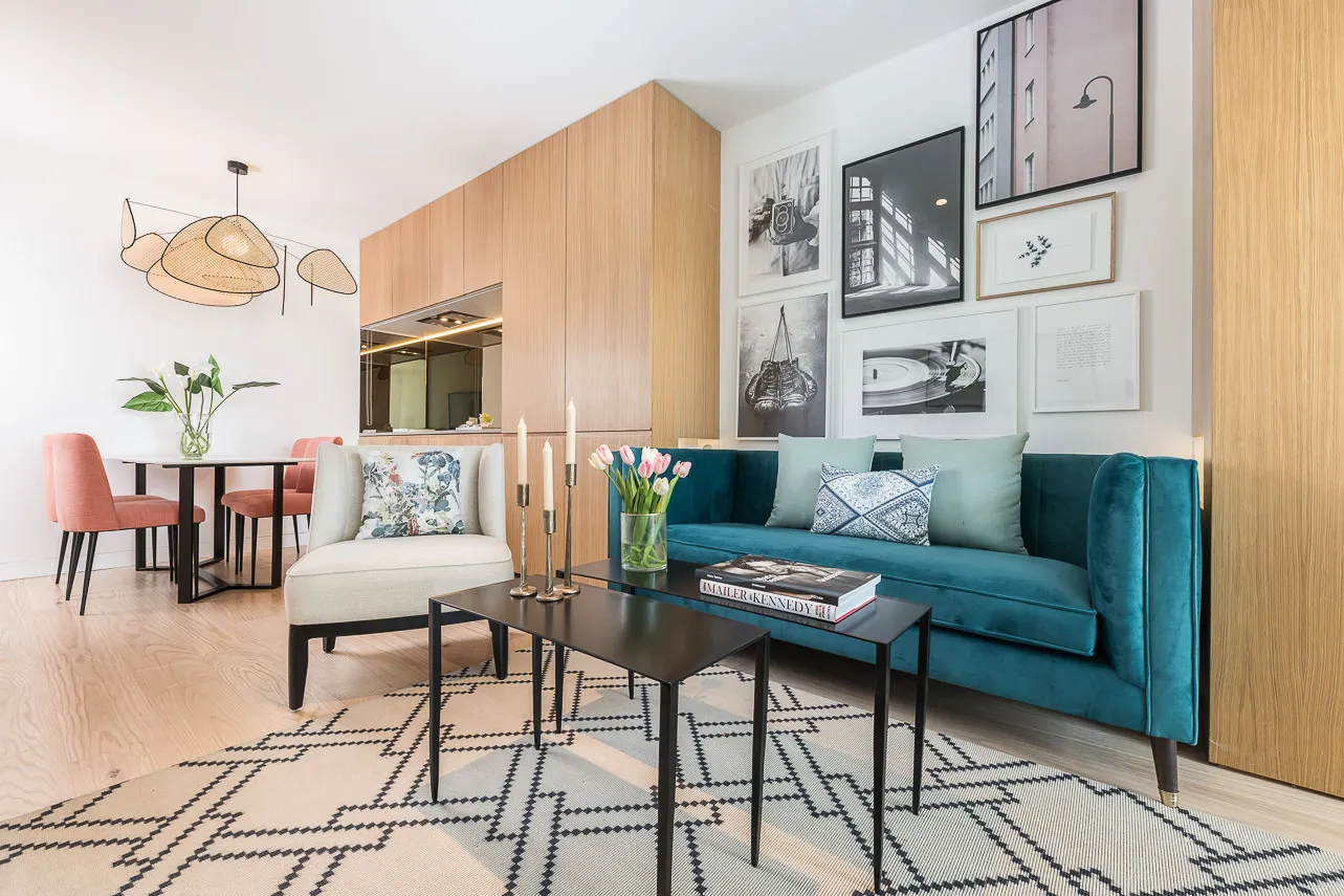 Sophisticated Madrid 45m2 Flat With Dedicated Home Office For Remote Work #5