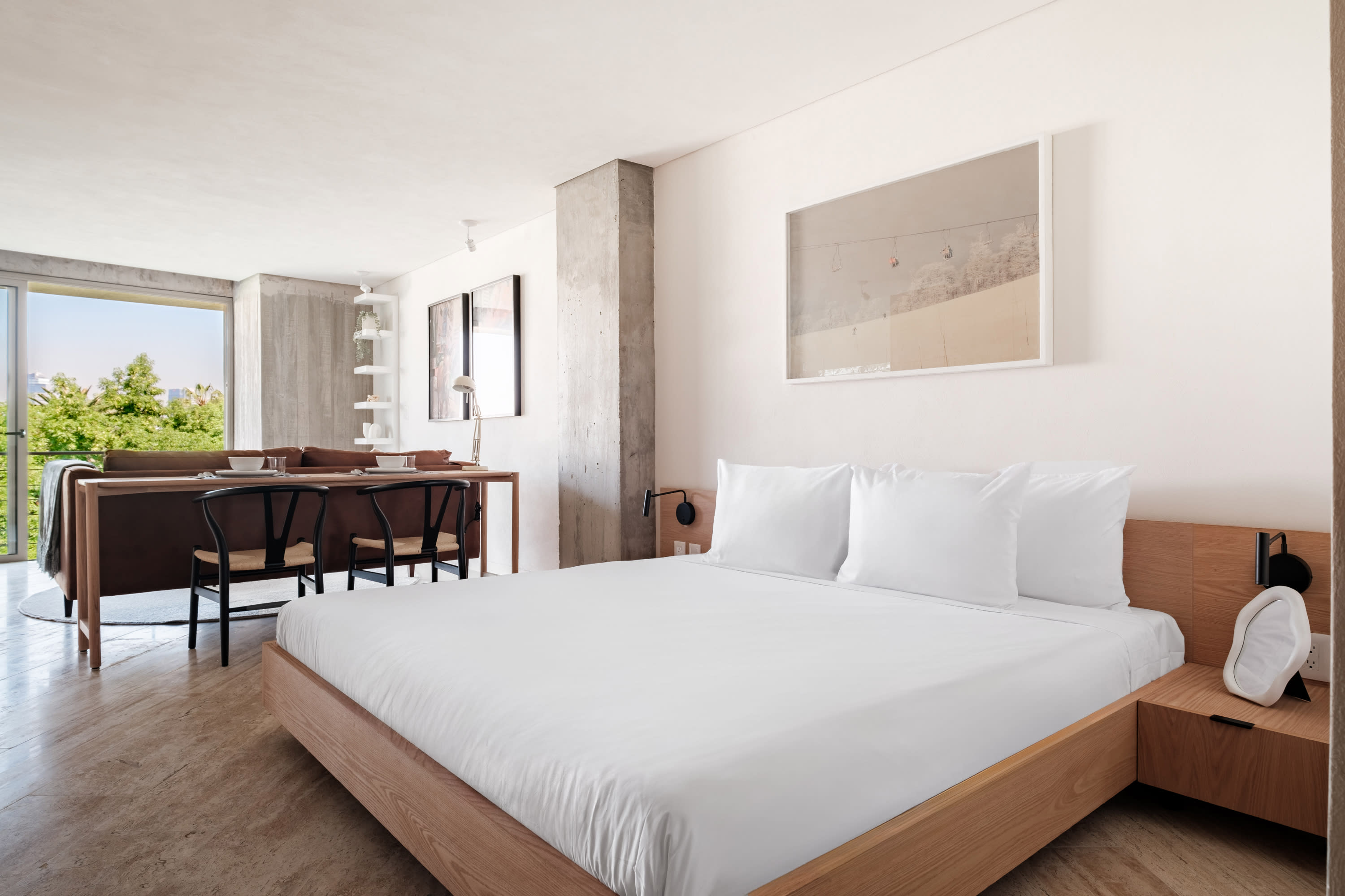 Luxurious Studio With Balcony & Parque Mexico Views-- For Remote Work In Cdmx #2