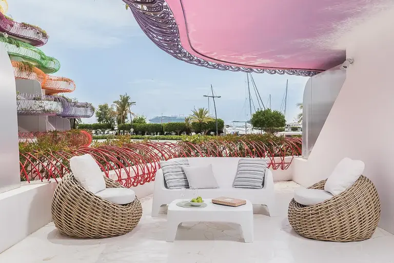 Expansive Ibiza Penthouse With Dedicated Home Office And Modern Workspaces