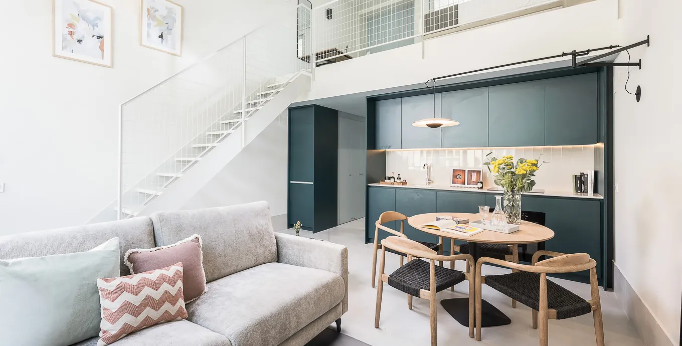Roomy 76m2 Elegant Madrid Flat - Dedicated Home Office For Remote Professionals
