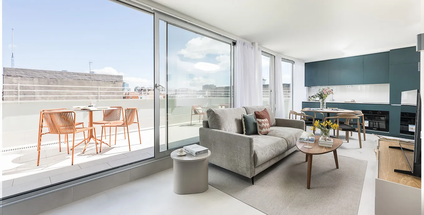 Trendy 84m2 Madrid Flat, Digital Nomad-ready With Dedicated Home Office And Fast Wifi