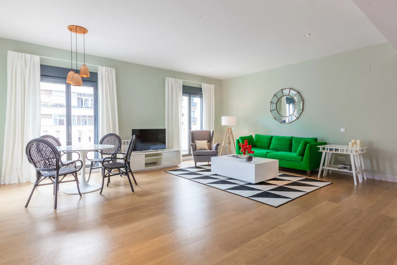 Expansive Madrid Flat With Dedicated Home Office Spaces For Remote Productivity #2
