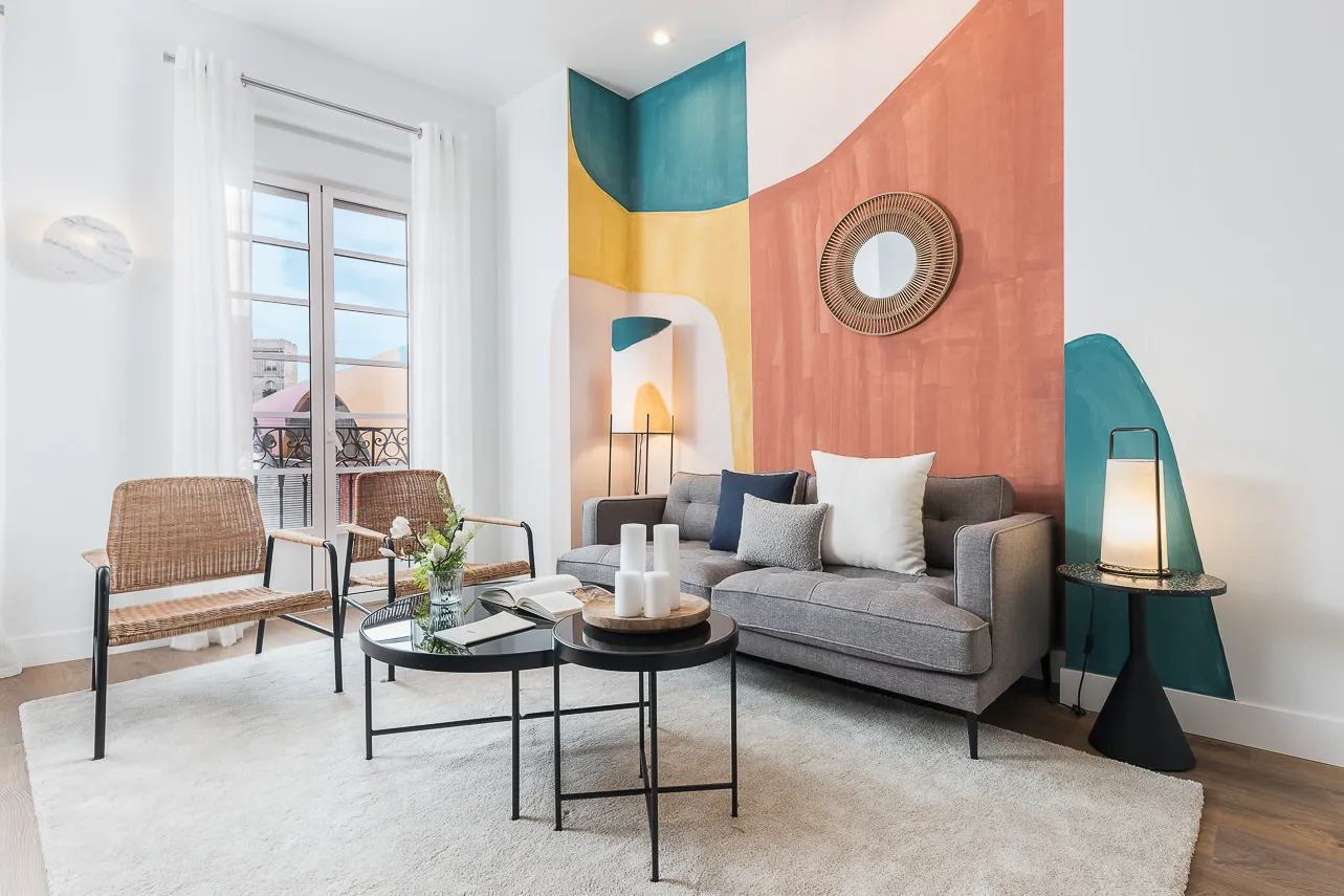 Airy Madrid Designer Apartment With Dual Bedrooms And Dedicated Home Office Space #2