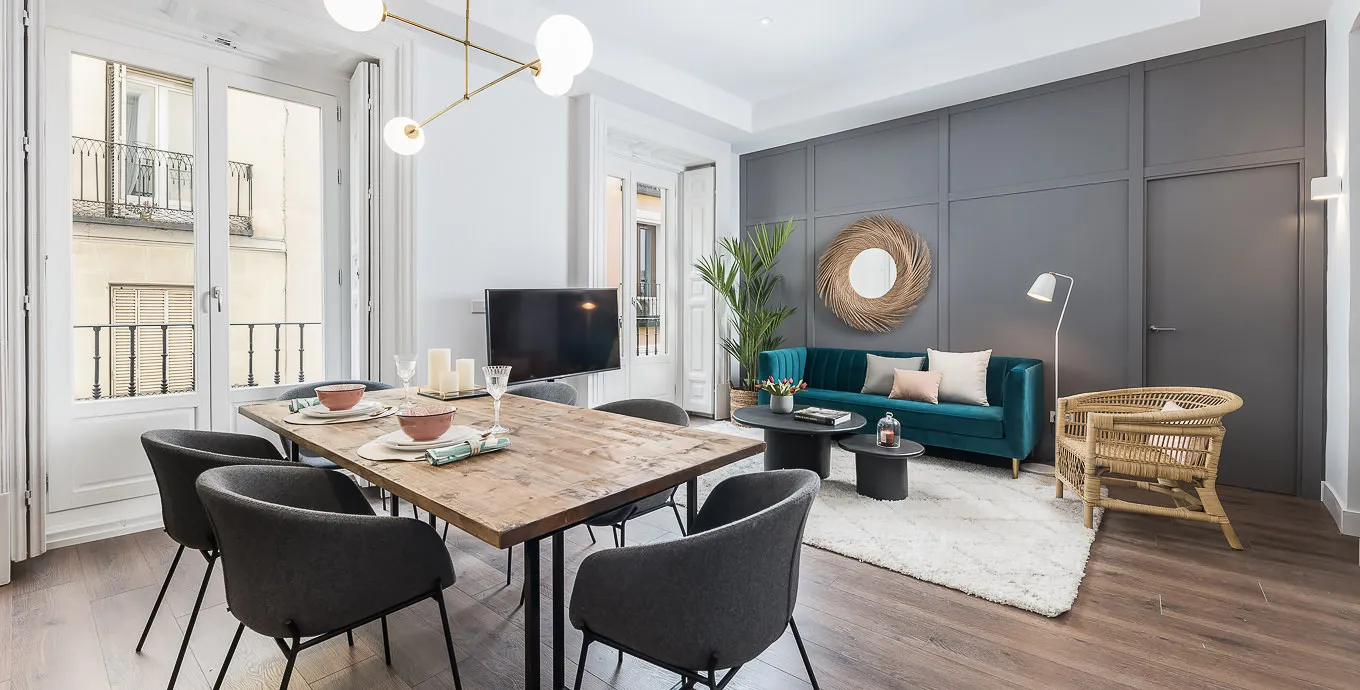 Elegant Madrid 2-bed Flat With Dedicated Home Office For Digital Nomads