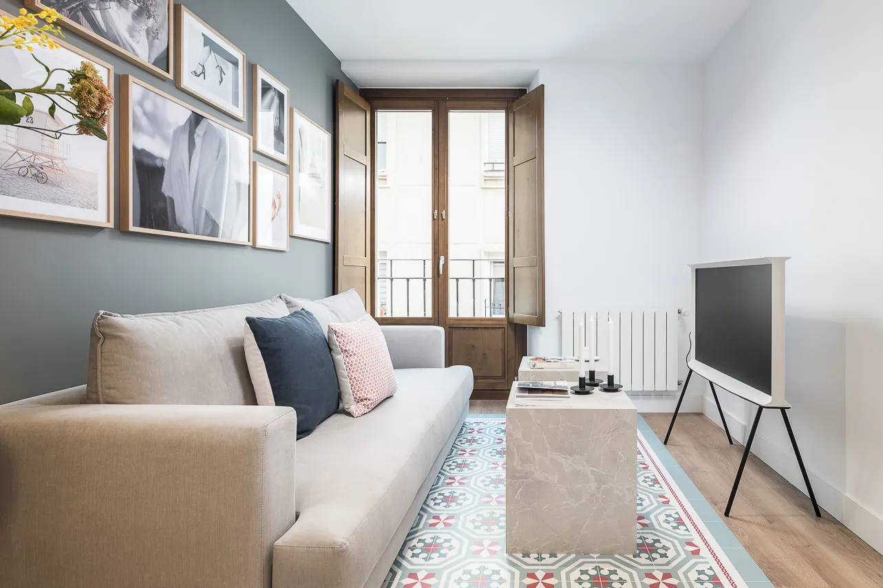 Airy Upscale 1br Flat - Dedicated Home Office & Fast Wifi In Madrid 54m2 #3