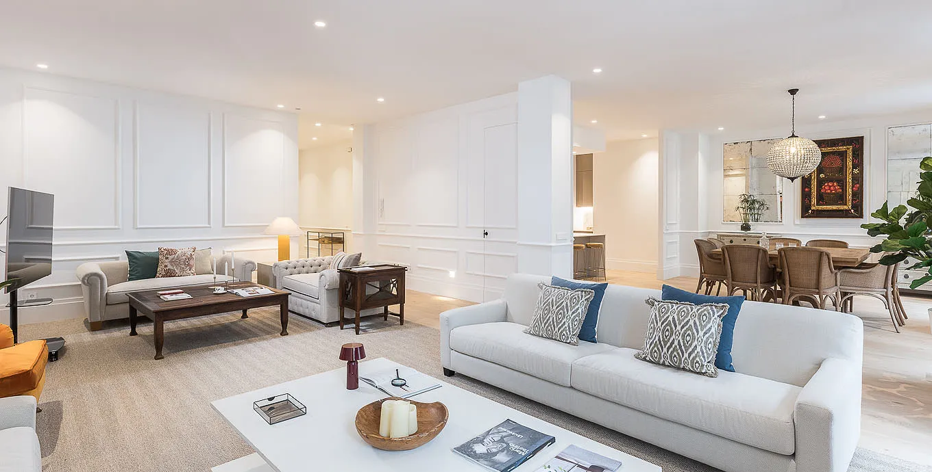 Luxury Madrid Sky Home With Panoramic Views & Dedicated Workspace For Remote Work