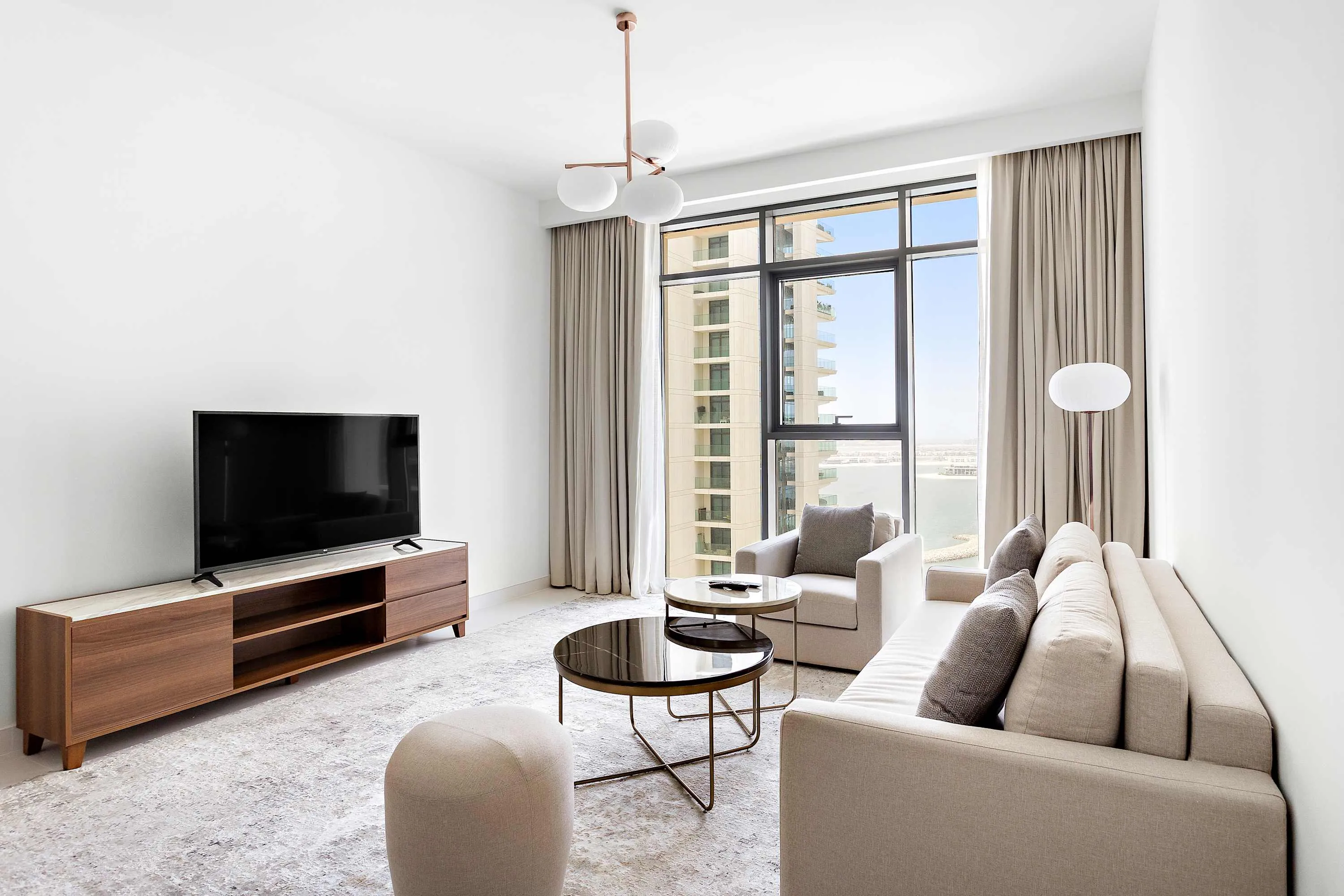 Spacious Dubai Flat With Dedicated Home Office For Remote Work Flexibility #2