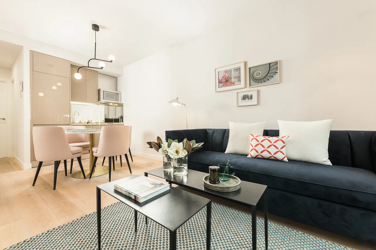 Spacious Madrid Flat With Dedicated Home Office For Remote Work Success #4