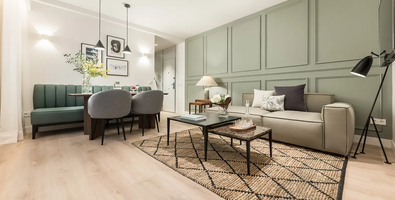 Compact Madrid Flat With Dedicated Workspace - 1br, Curated Urban Home