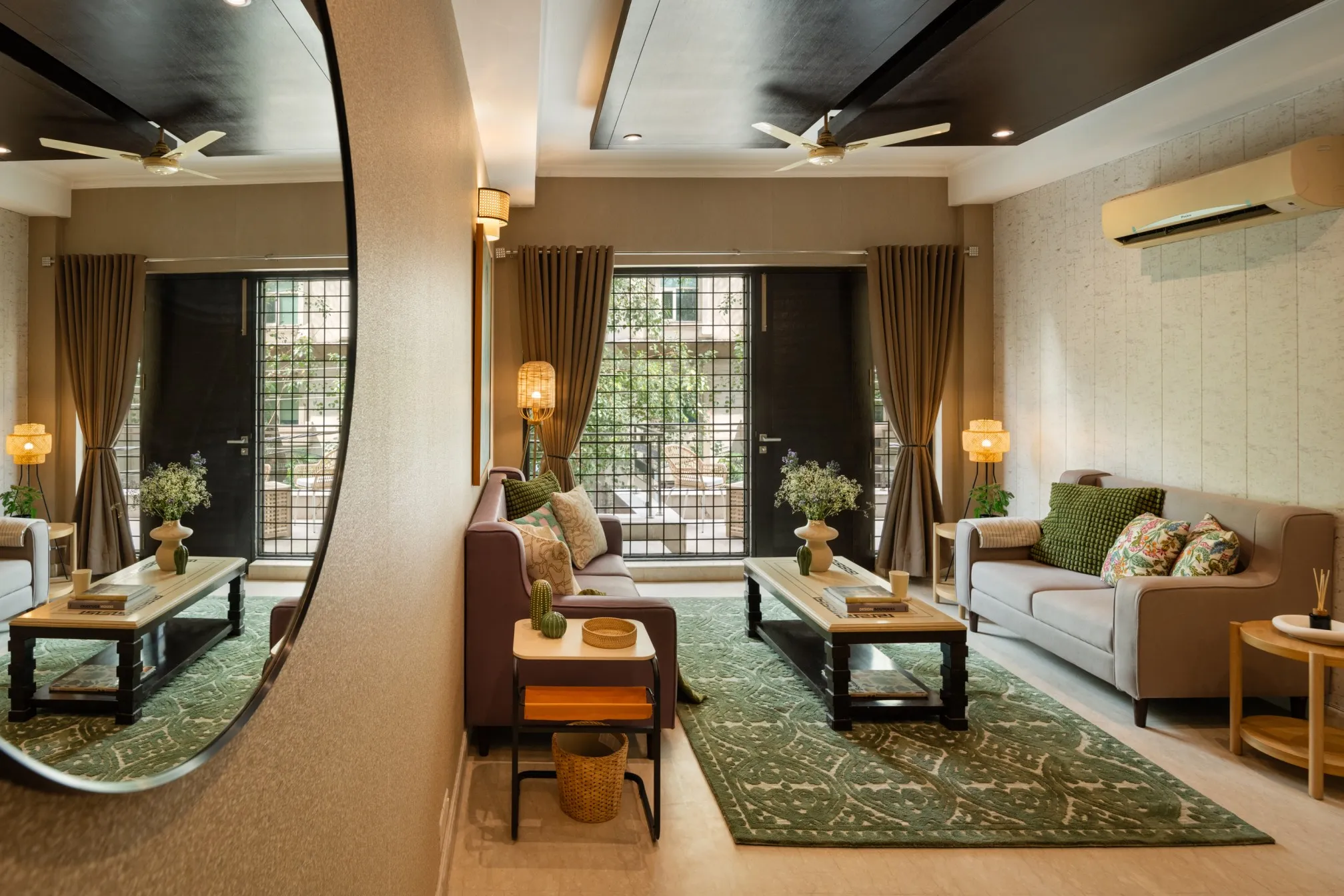 Unique Goa Flat With Private Balcony And Dedicated Work Nook For Digital Nomads