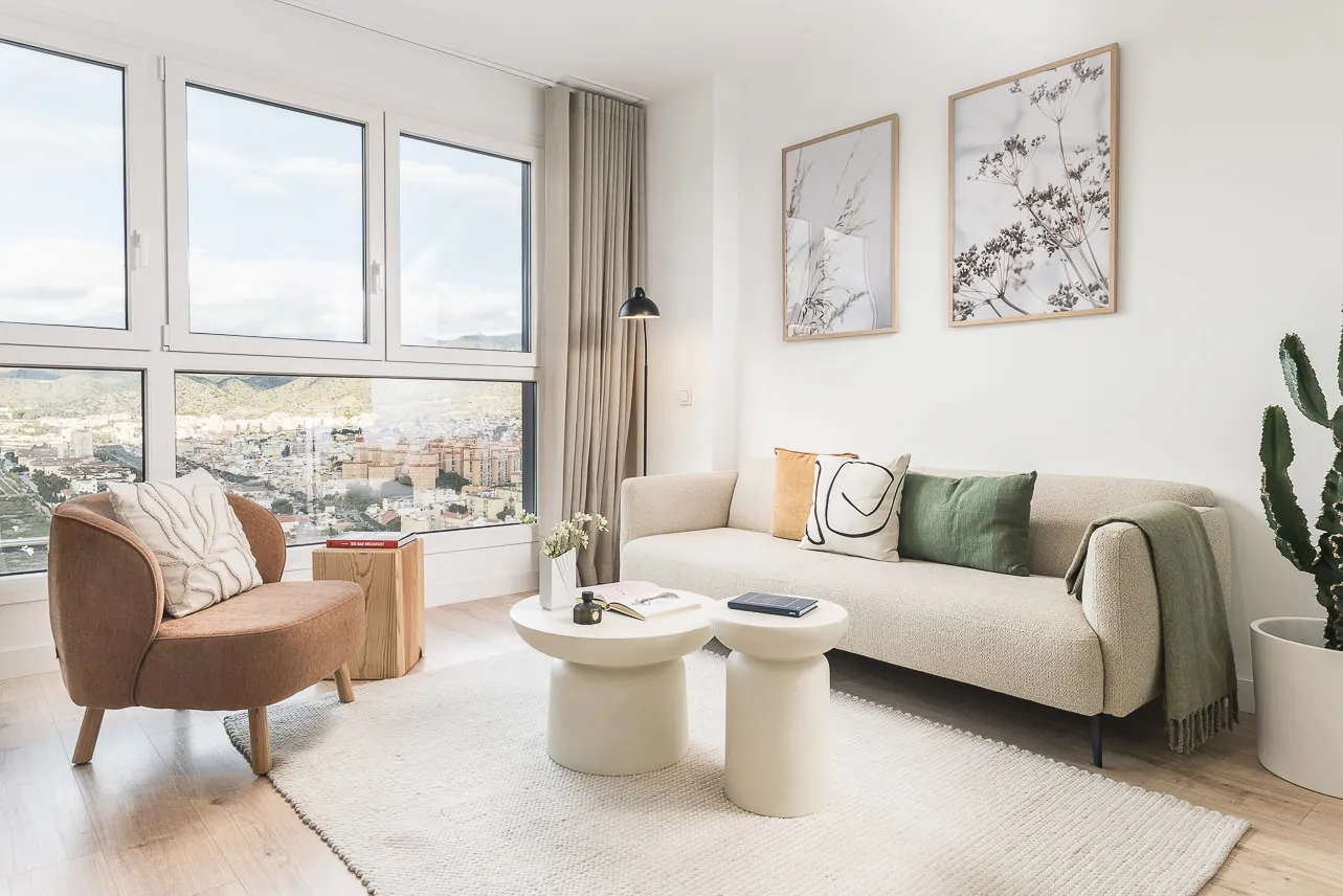 Elegant 50m2 Flat With Home Office In Malaga City #5