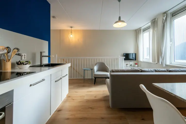 Curated 2-br Serviced Flat In Amsterdam Noord - Intimate Space For Remote Work