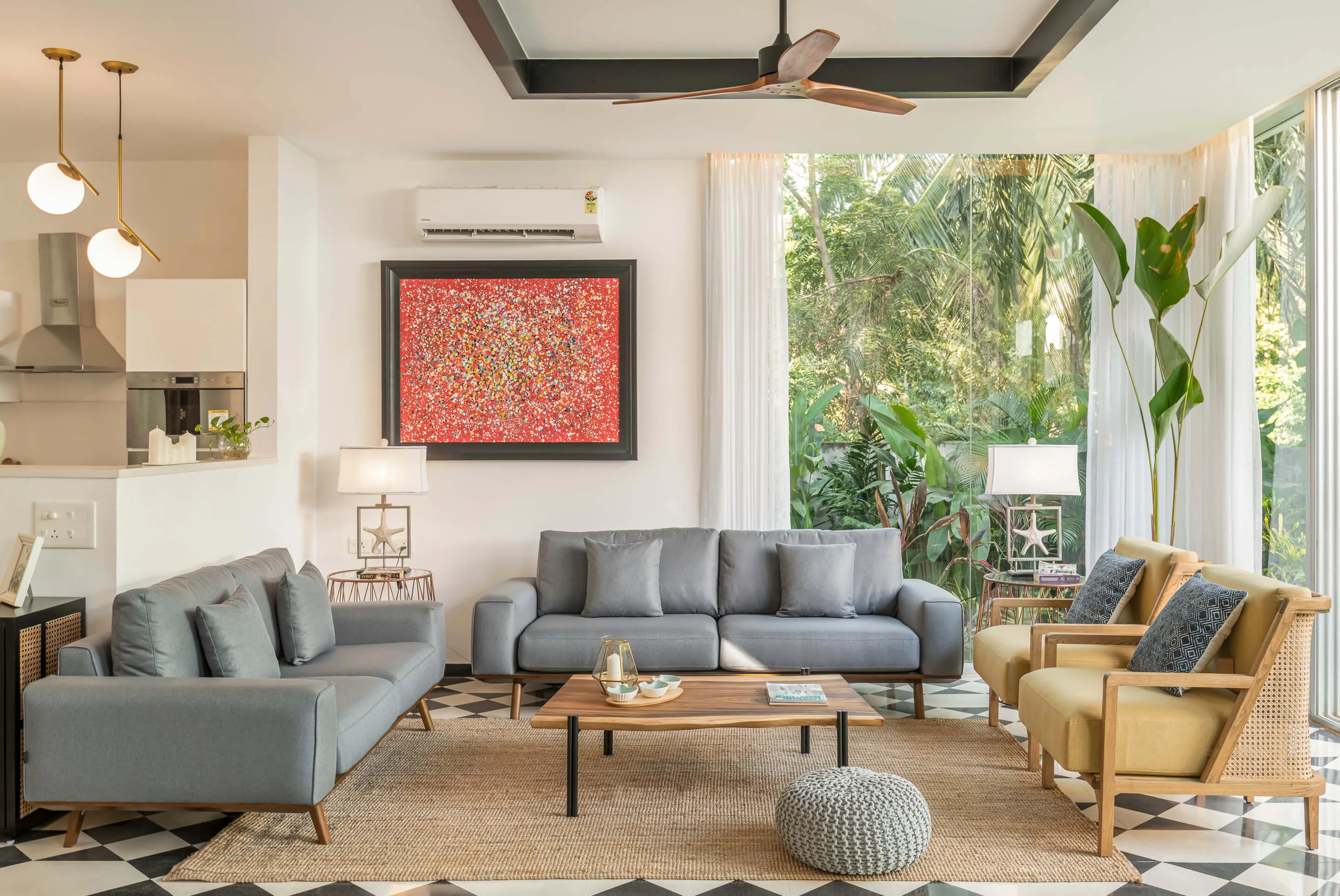 Chic 3-bed Goa Flat With Dedicated Home Office Space For Remote Work Flexibility #3