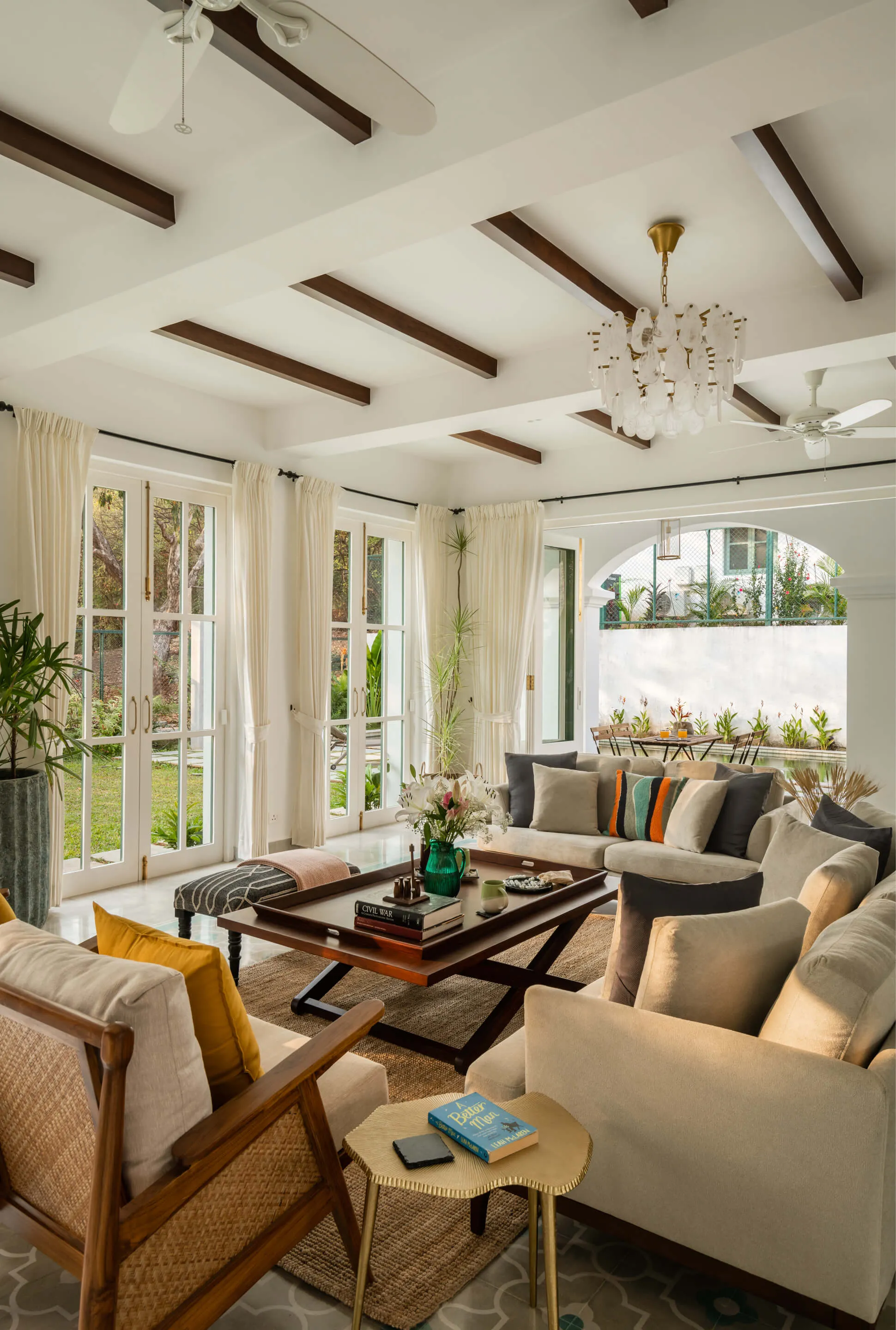 Stylish 4-bed Goa Flat With Dedicated Home Office For Seamless Remote Work #5
